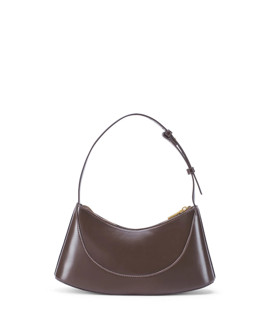 Avril Clara Coffee Shoulder Bag - Lino Perros