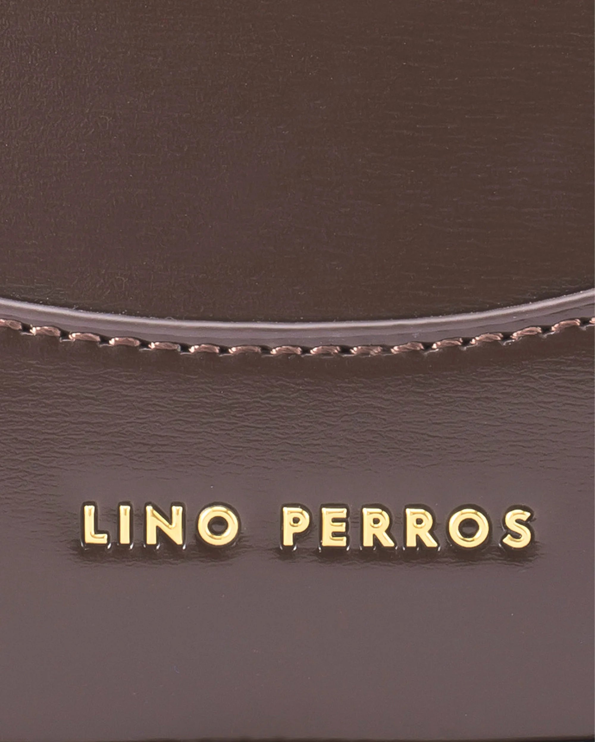 Avril Clara Coffee Shoulder Bag - Lino Perros