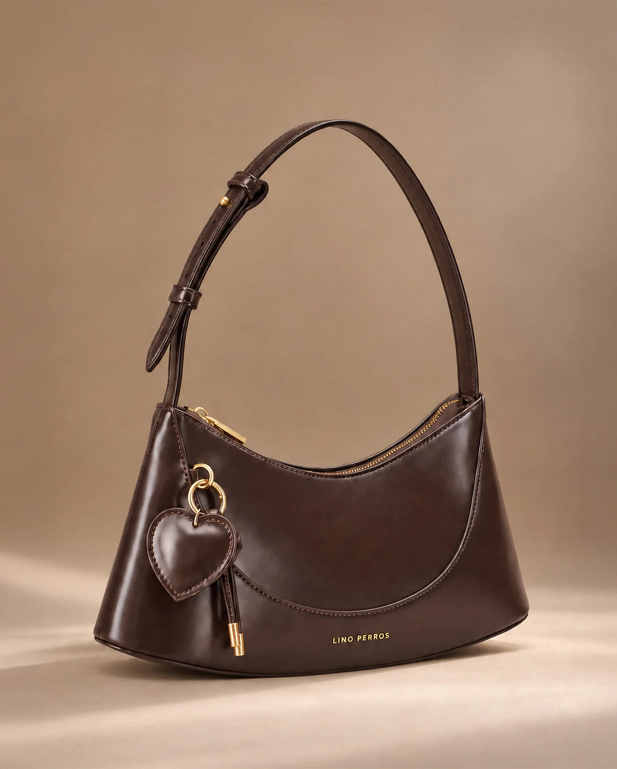 Avril Clara Coffee Shoulder Bag