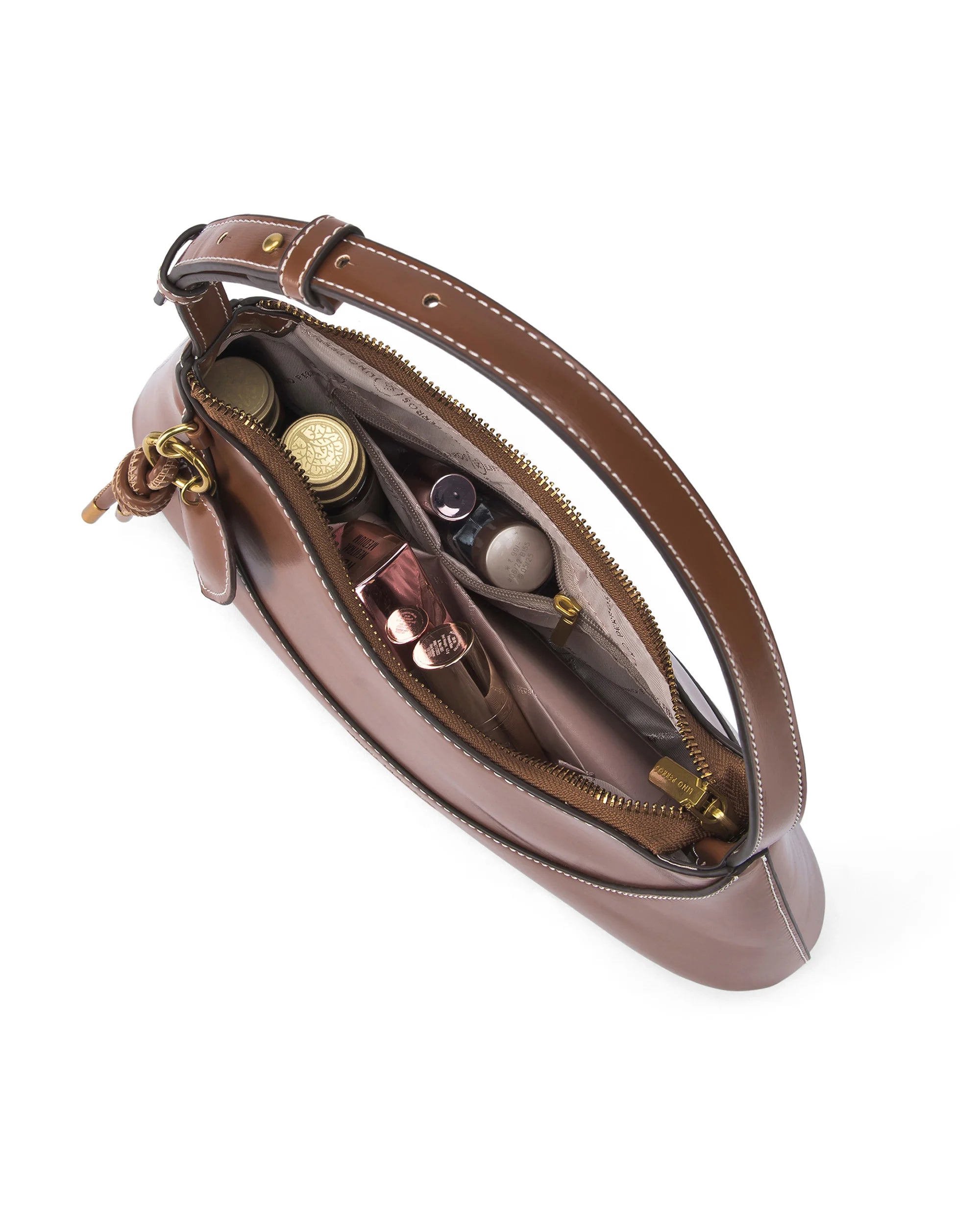 Avril Clara Tan Shoulder Bag - Lino Perros