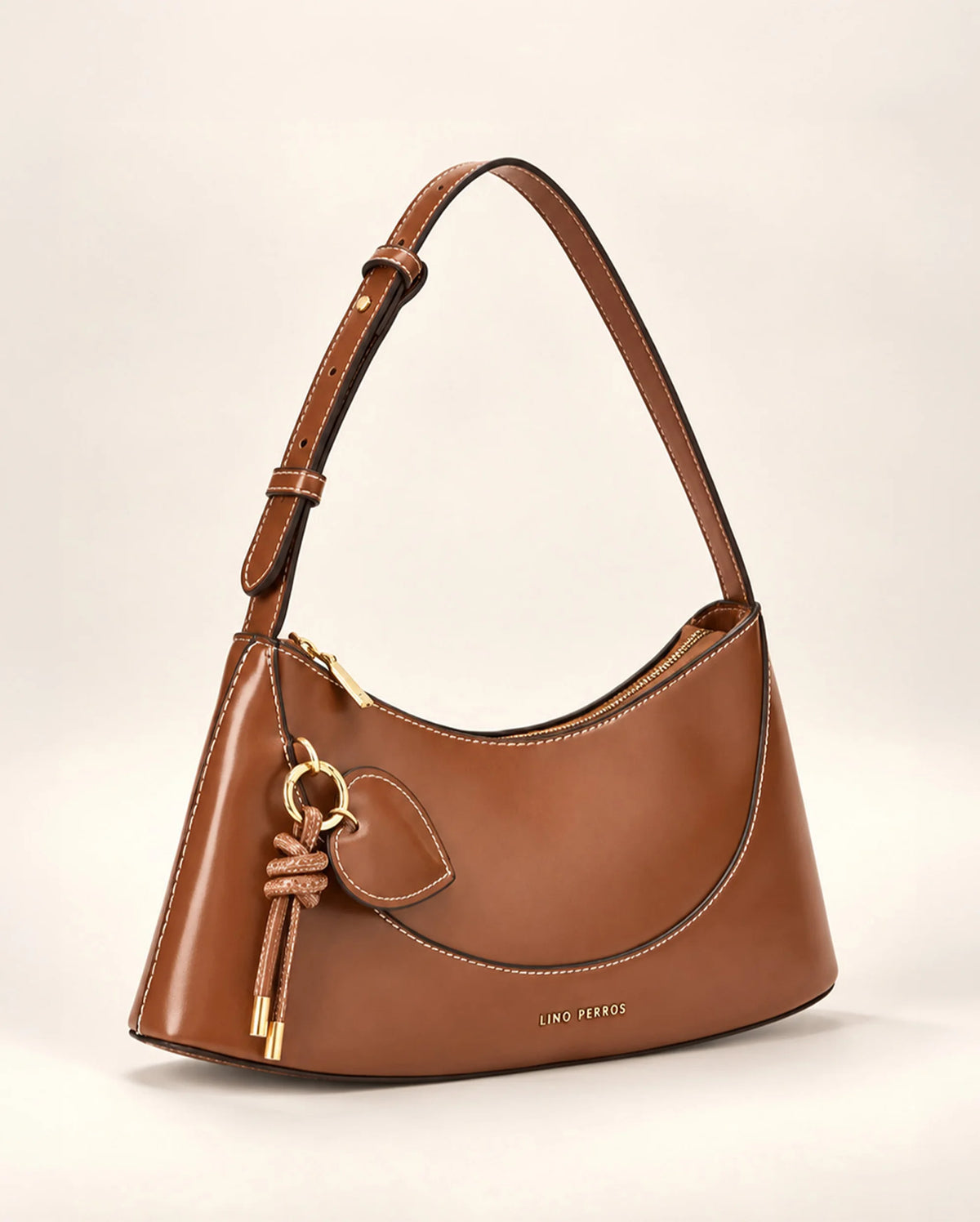 Avril Clara Tan Shoulder Bag - Lino Perros