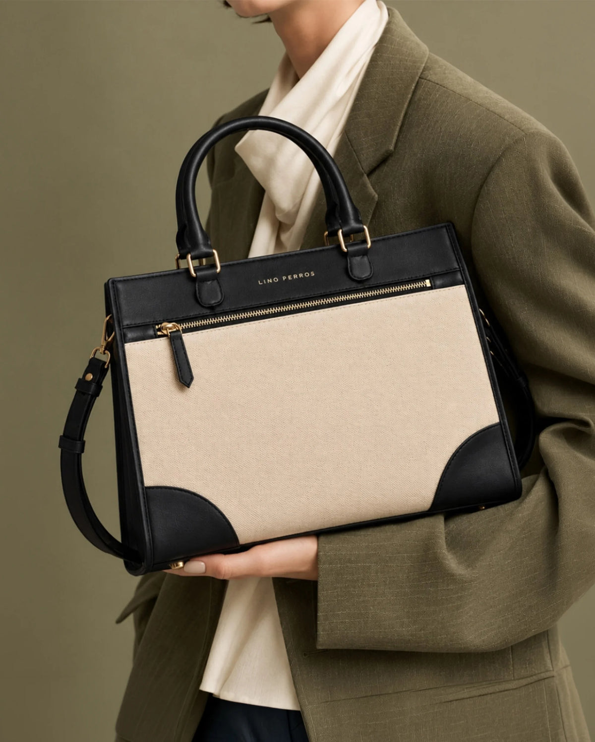 Monroe Mira Black Tote Bag - Lino Perros