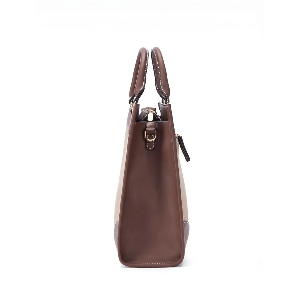 Monroe Mira Tan Tote Bag - Lino Perros