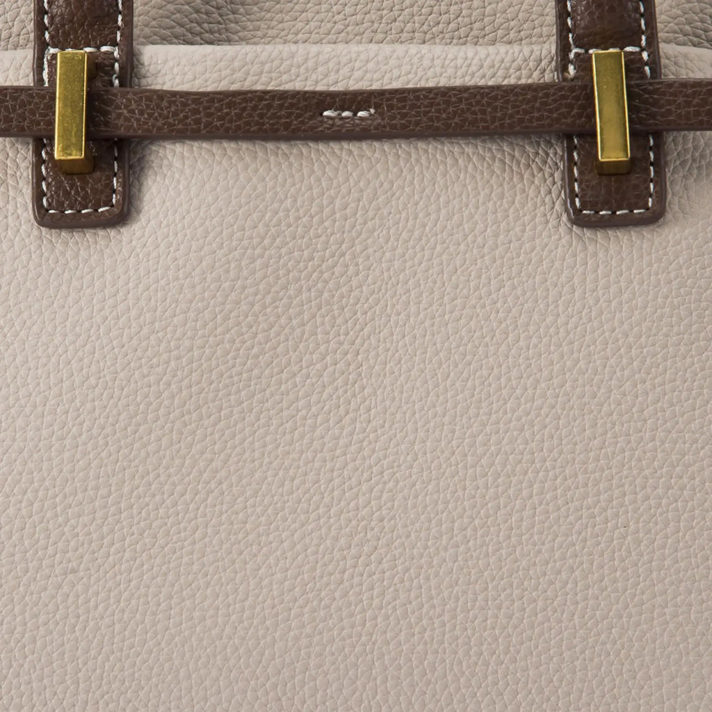 Avril Raya Beige Tote Bag - Lino Perros