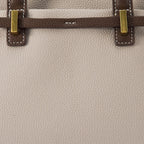 Avril Raya Beige Tote Bag - Lino Perros