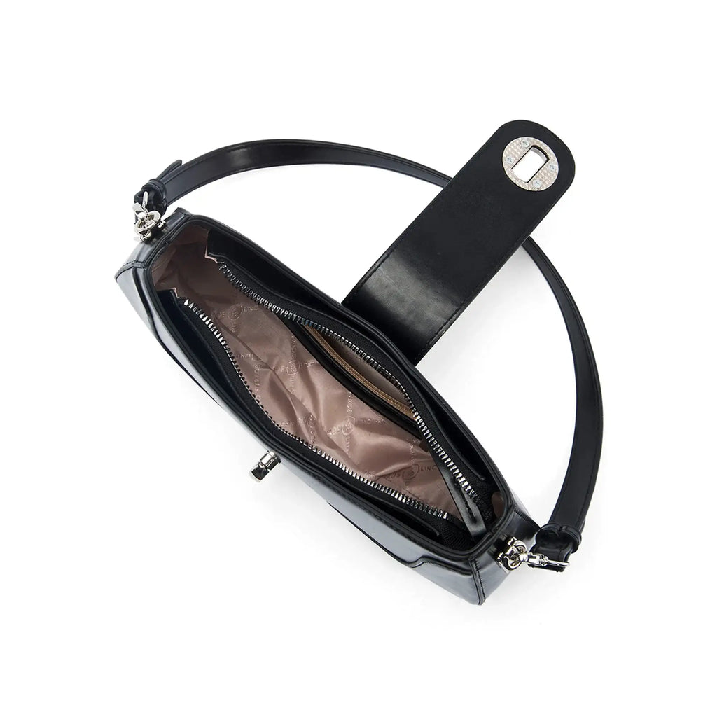 Monroe Solace Black Shoulder Bag - Lino Perros