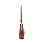 Monroe Solace Brown Shoulder Bag - Lino Perros