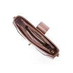 Monroe Solace Brown Shoulder Bag - Lino Perros