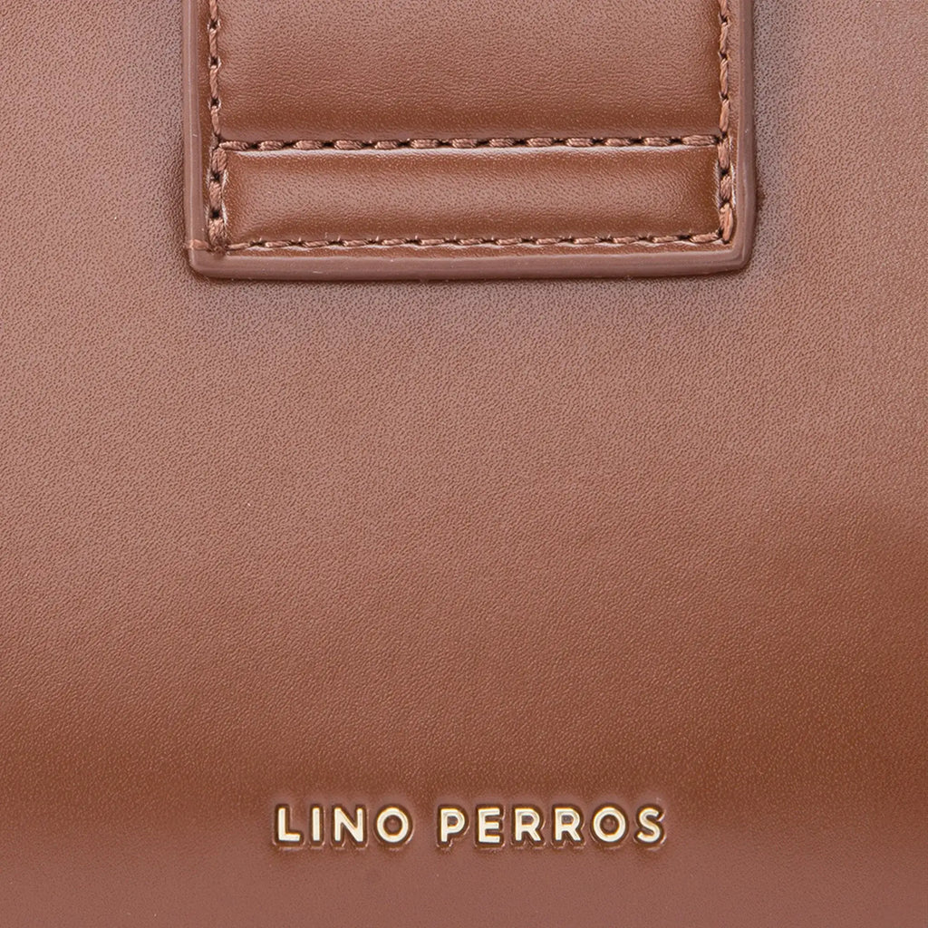 Monroe Solace Brown Shoulder Bag - Lino Perros