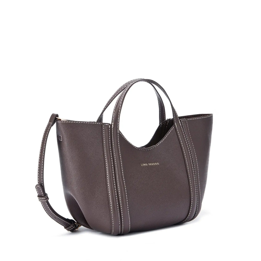 Voyage Cassis Coffee Satchel Bag - Lino Perros