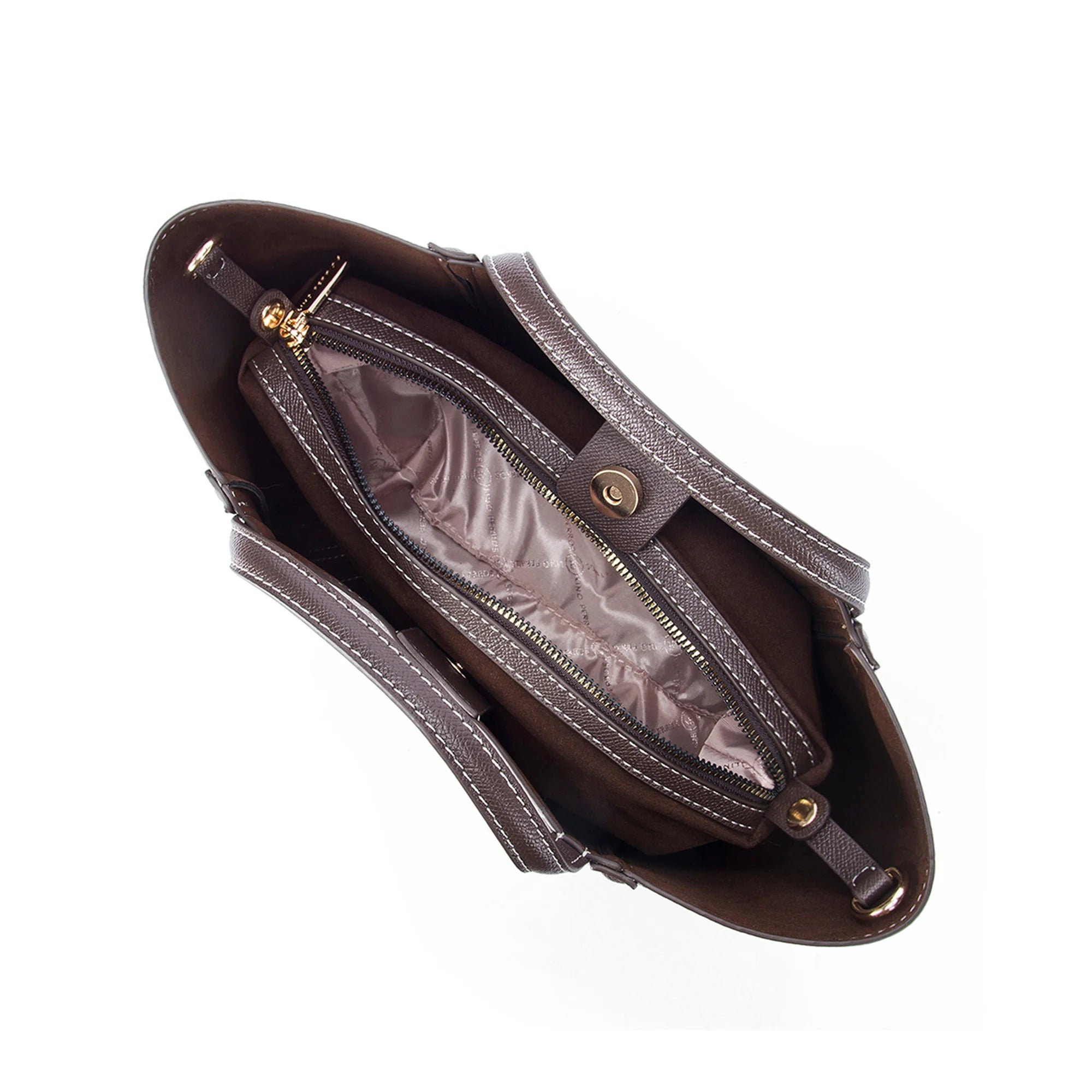 Voyage Cassis Coffee Satchel Bag