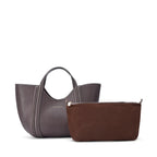 Voyage Cassis Coffee Satchel Bag - Lino Perros