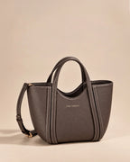 Voyage Cassis Coffee Satchel Bag - Lino Perros