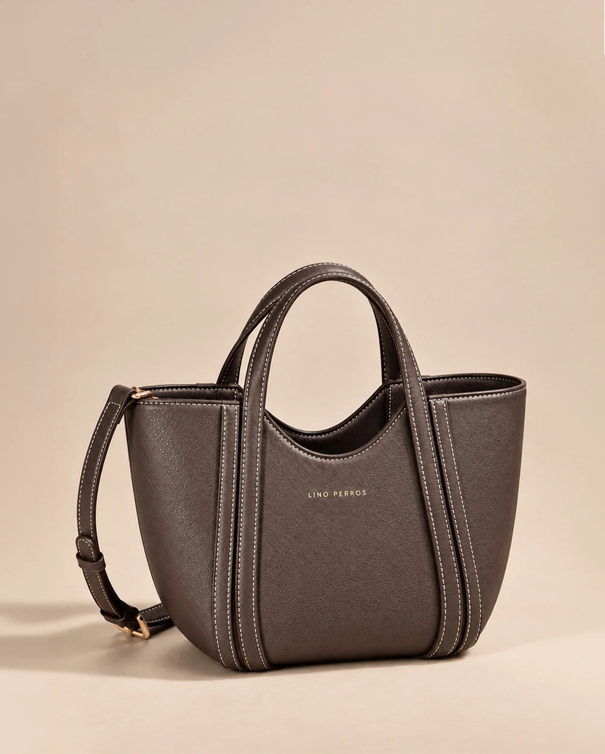 Voyage Cassis Coffee Satchel Bag - Lino Perros