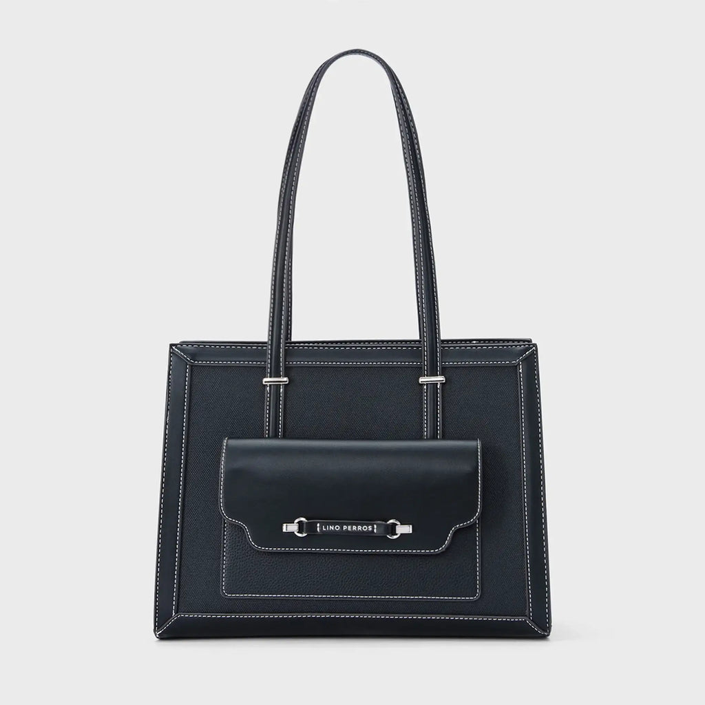 Avril Arden Black Tote Bag - Lino Perros