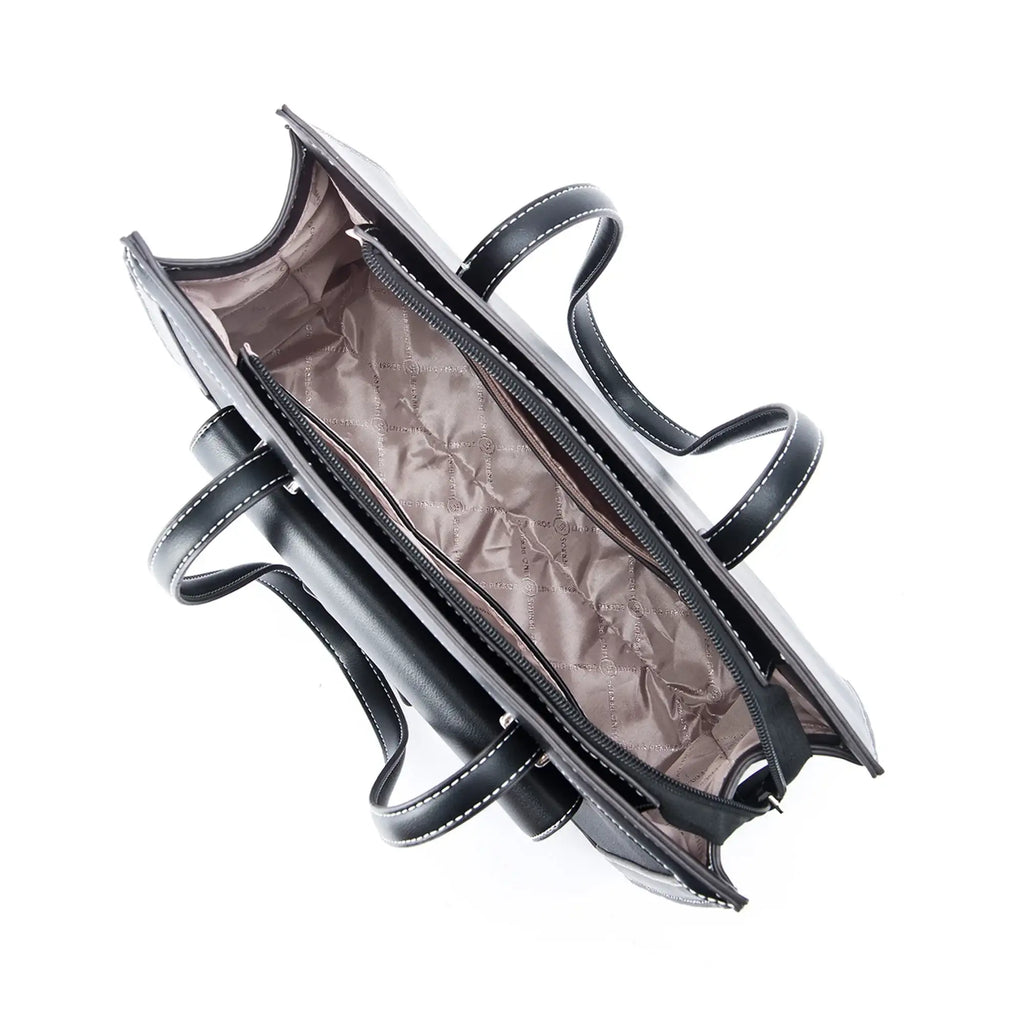 Avril Arden Black Tote Bag - Lino Perros