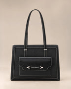 Avril Arden Black Tote Bag - Lino Perros