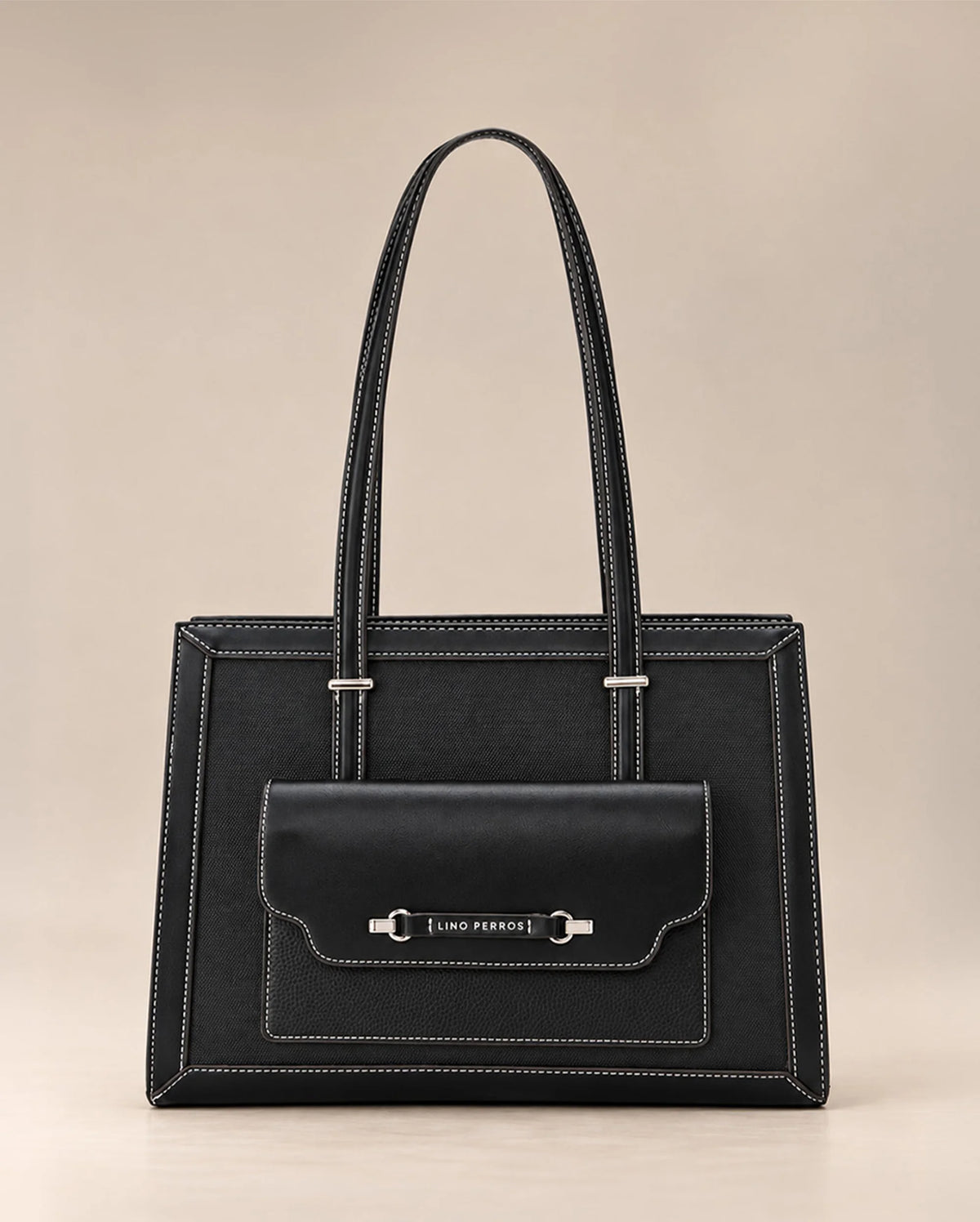 Avril Arden Black Tote Bag - Lino Perros