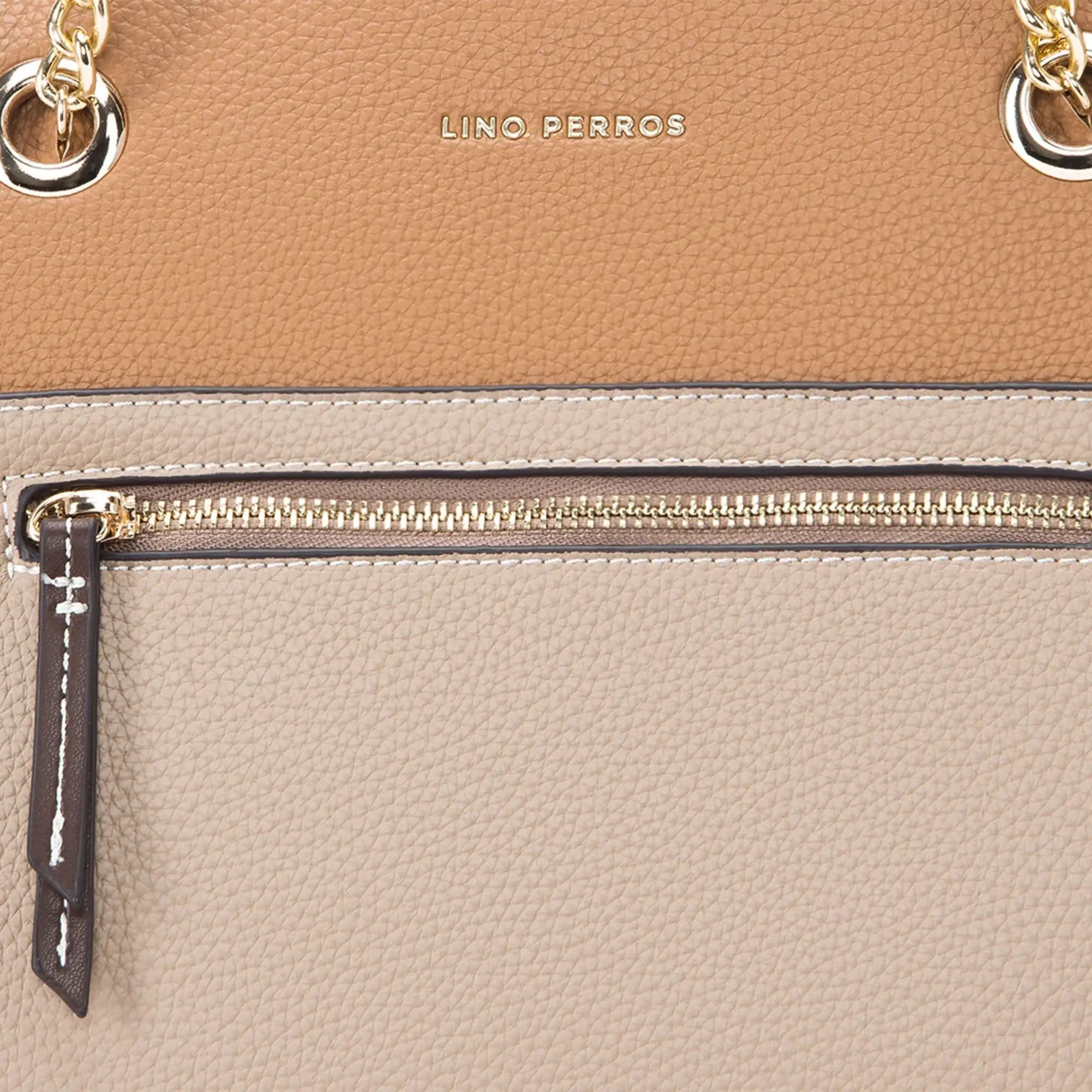 Monroe Abbey Tan Tote Bag - Lino Perros