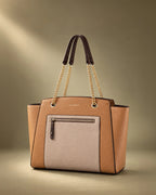 Monroe Abbey Tan Tote Bag - Lino Perros