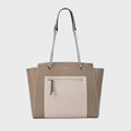 Monroe Abbey Taupe Tote Bag - Lino Perros