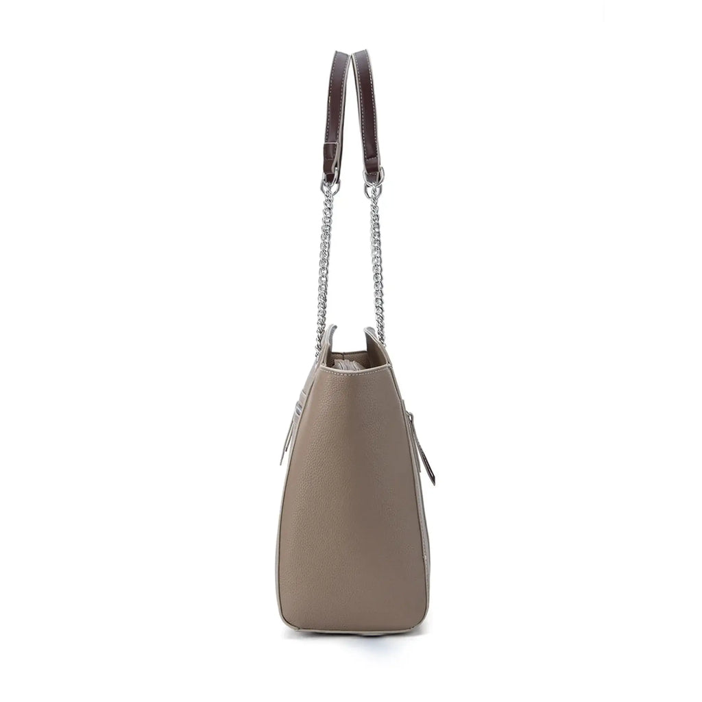 Monroe Abbey Taupe Tote Bag - Lino Perros