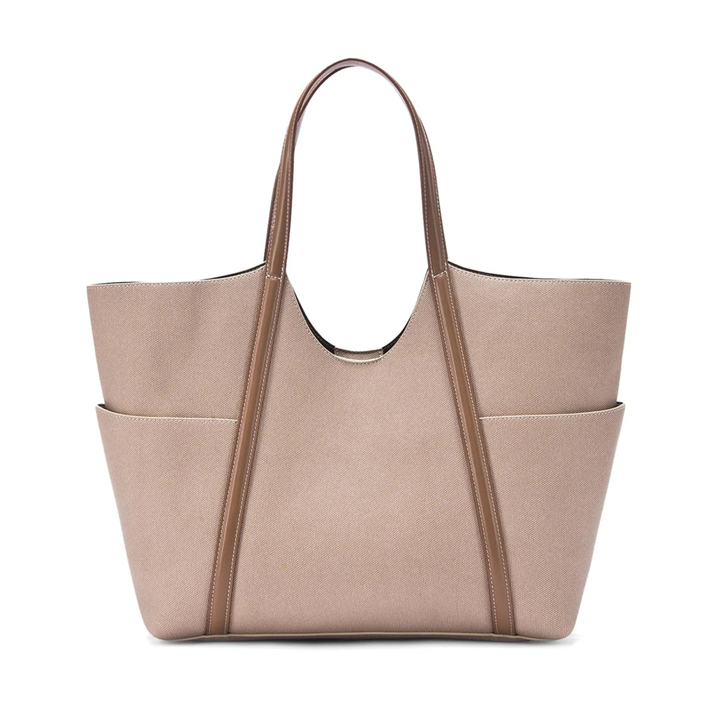 Monroe Evelyn Beige Tote Bag - Lino Perros