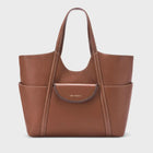 Monroe Evelyn Tan Tote Bag