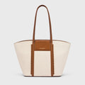 Monroe Willow Off-White  Tote Bag - Lino Perros