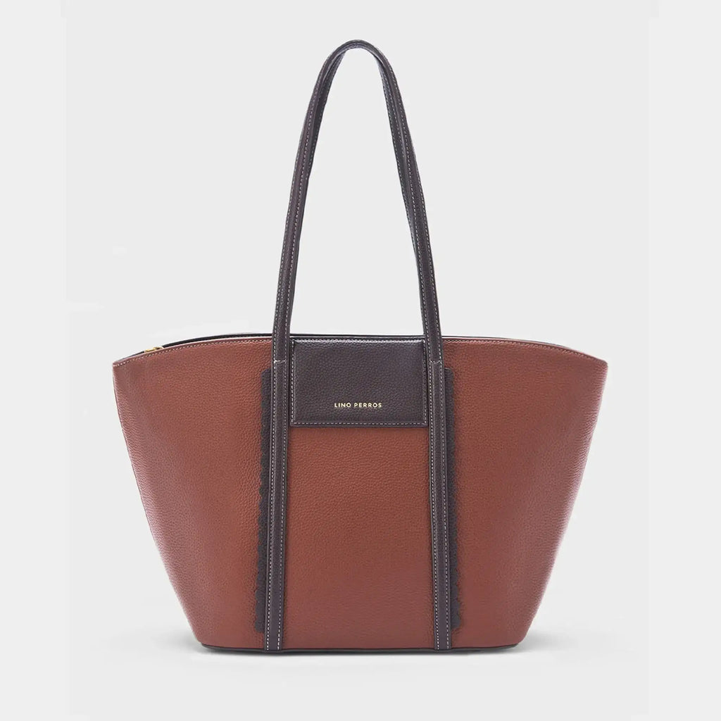 Monroe Willow Tan Tote Bag - Lino Perros