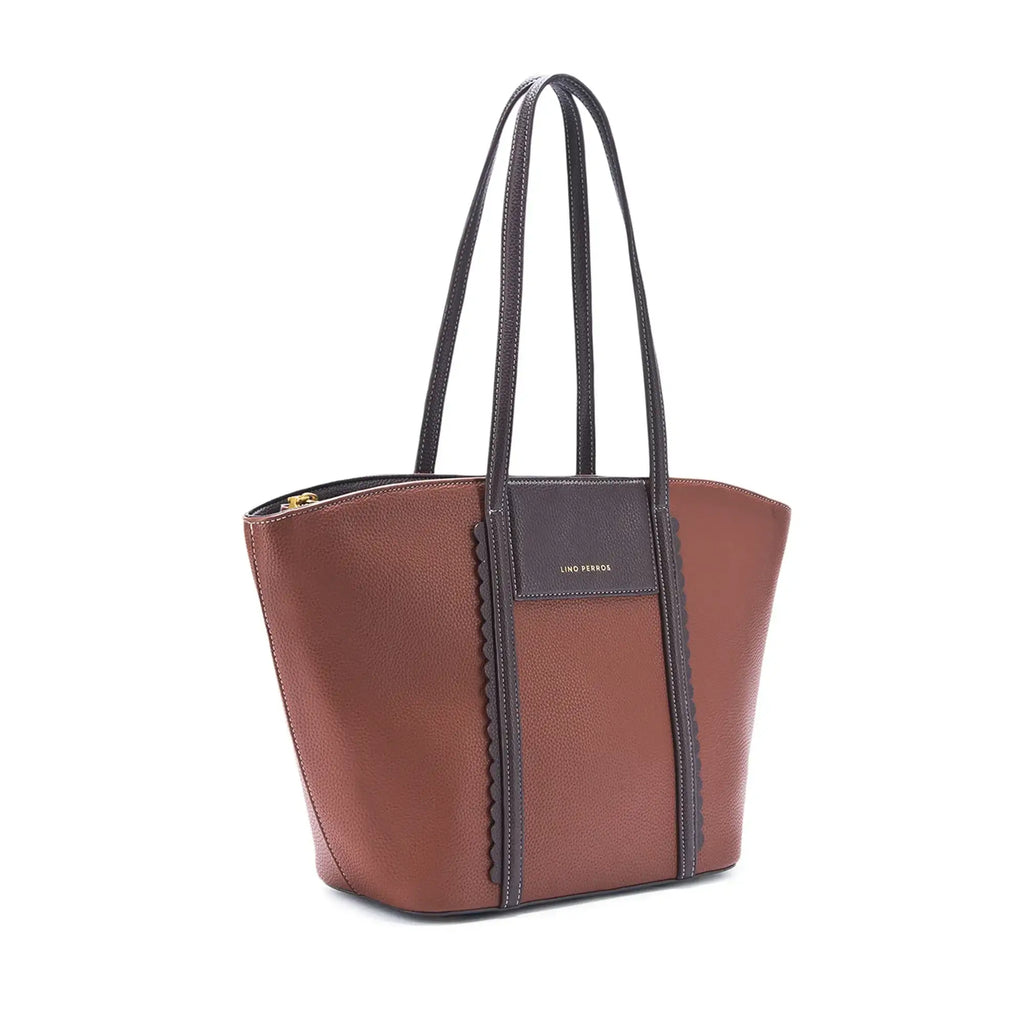 Monroe Willow Tan Tote Bag - Lino Perros