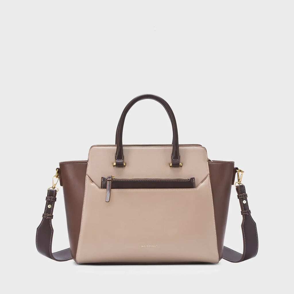 Monroe Opal Beige Tote Bag - Lino Perros