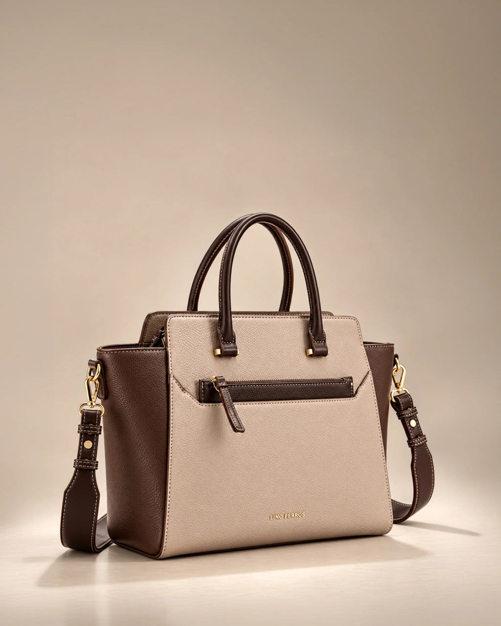 Monroe Opal Beige Tote Bag - Lino Perros