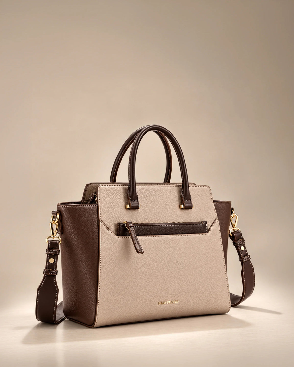 Monroe Opal Beige Tote Bag - Lino Perros