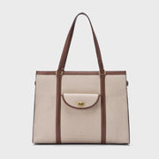 Monroe Adira Beige Tote Bag