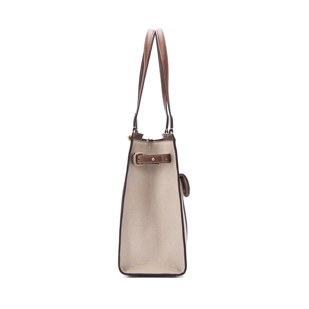Monroe Adira Beige Tote Bag - Lino Perros