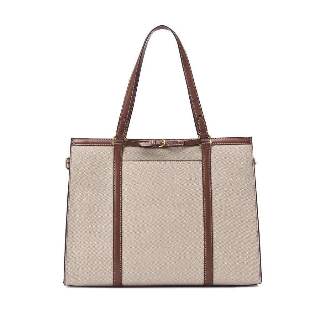 Monroe Adira Beige Tote Bag - Lino Perros