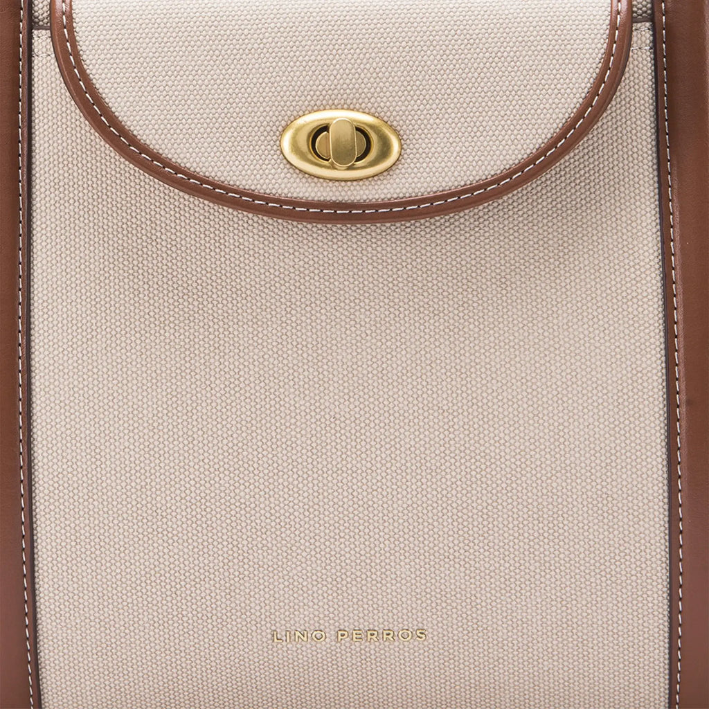 Monroe Adira Beige Tote Bag - Lino Perros