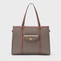 Monroe Adira Taupe Tote Bag - Lino Perros