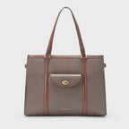 Monroe Adira Taupe Tote Bag - Lino Perros