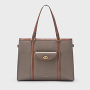 Monroe Adira Taupe Tote Bag