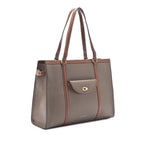Monroe Adira Taupe Tote Bag - Lino Perros
