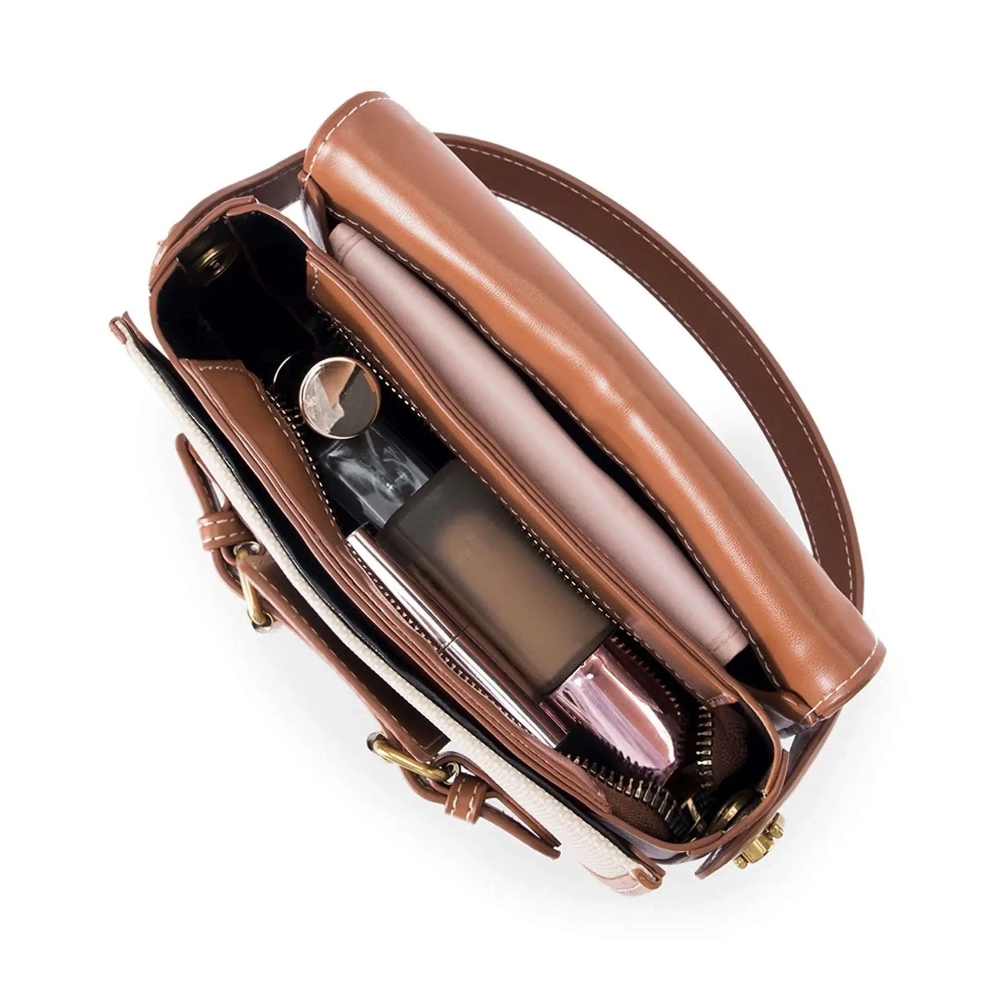 Voyage Elmora Beige Sling Bag - Lino Perros