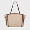 Monroe Pebble Teddy Beige Tote Bag - Lino Perros