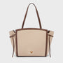 Monroe Pebble Teddy Beige Tote Bag - Lino Perros