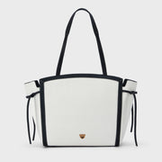 Monroe Pebble Teddy Black Tote Bag