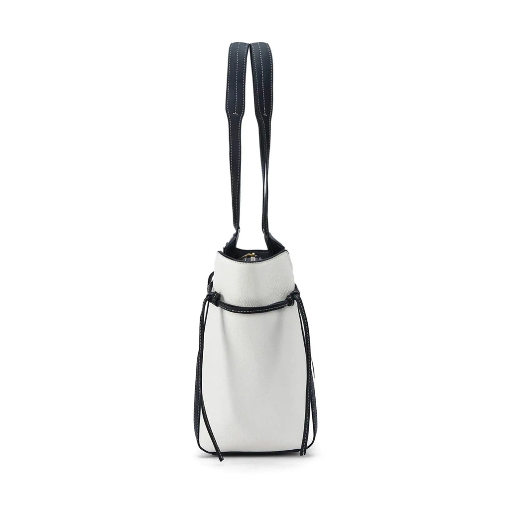 Monroe Pebble Teddy Black Tote Bag - Lino Perros