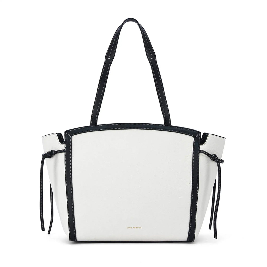 Monroe Pebble Teddy Black Tote Bag - Lino Perros