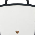 Monroe Pebble Teddy Black Tote Bag - Lino Perros