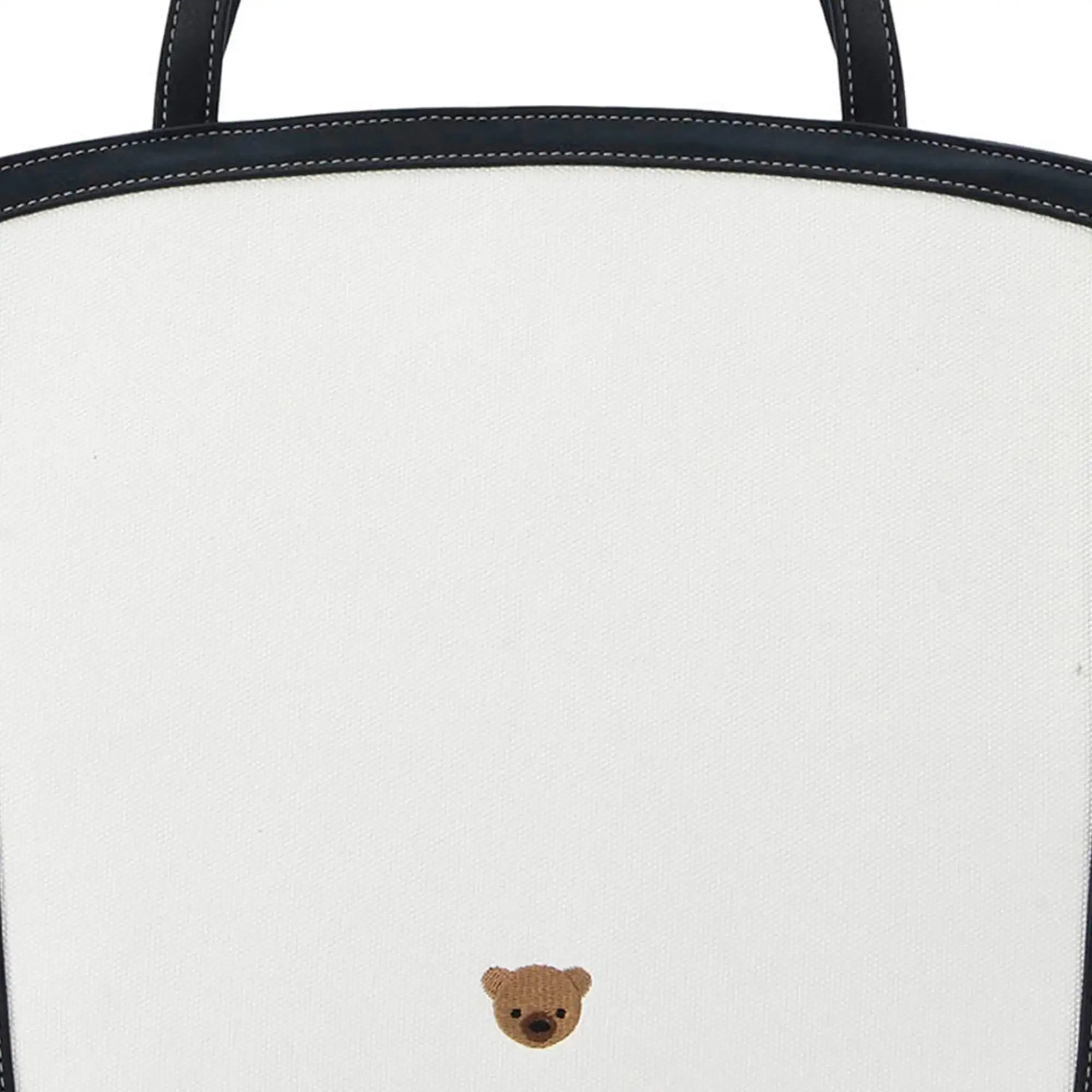 Monroe Pebble Teddy Black Tote Bag - Lino Perros